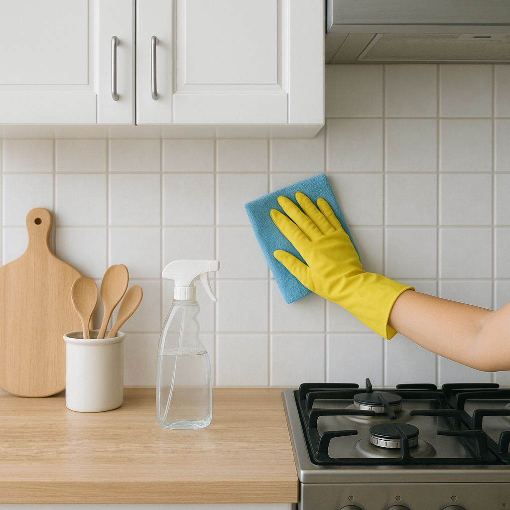 Эффективные способы очистки кухни от жира