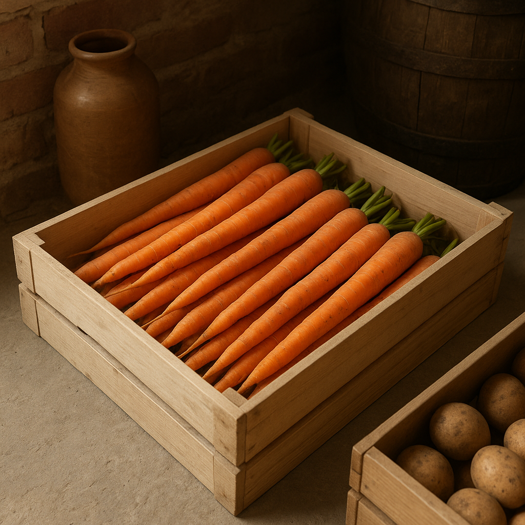Правильное хранение моркови в погребе на зиму