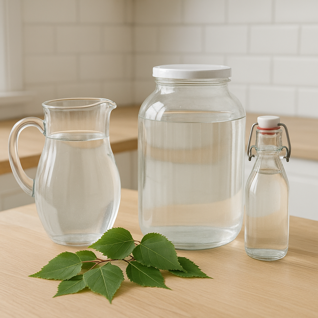 Как правильно хранить березовый сок в домашних условиях