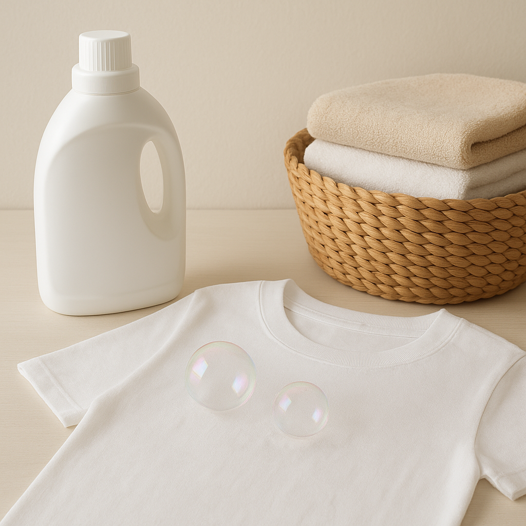 Как эффективно отстирать пятна от мыльных пузырей с одежды после стирки