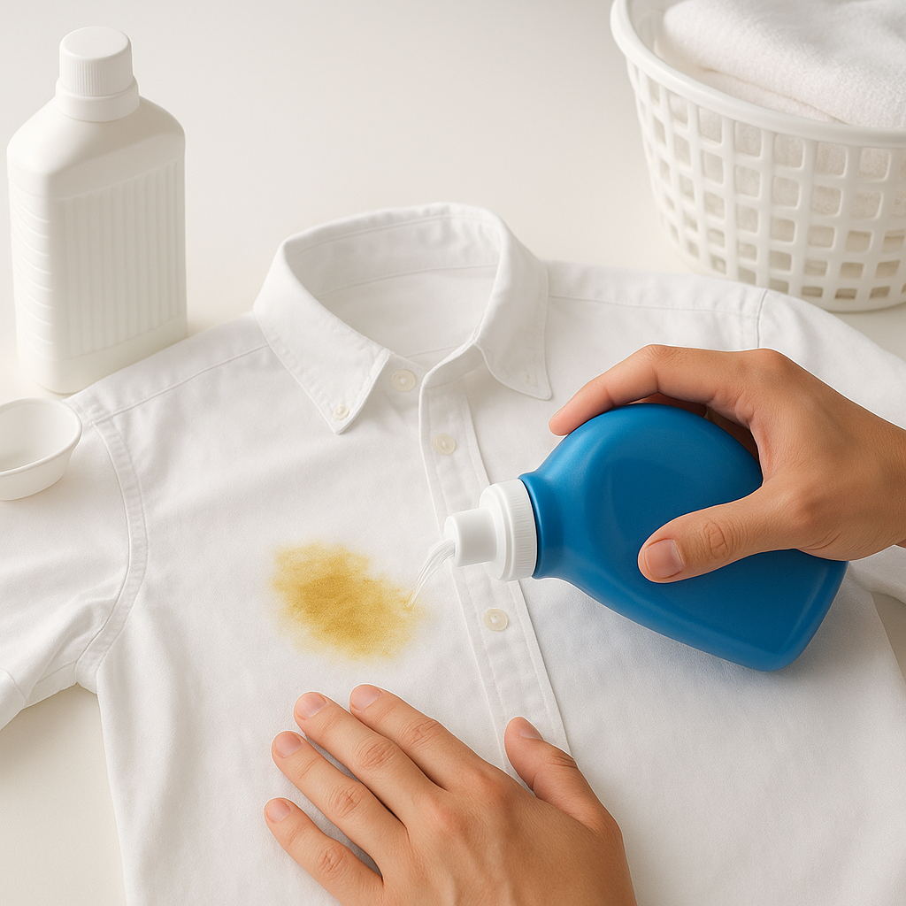 Эффективные способы удаления гнойных пятен с белой одежды