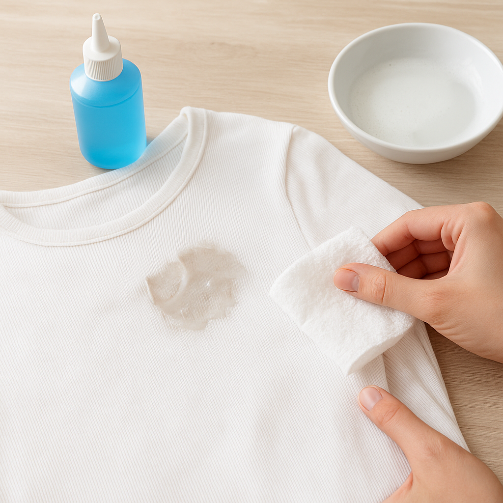 Как эффективно отстирать силиконовую смазку с одежды