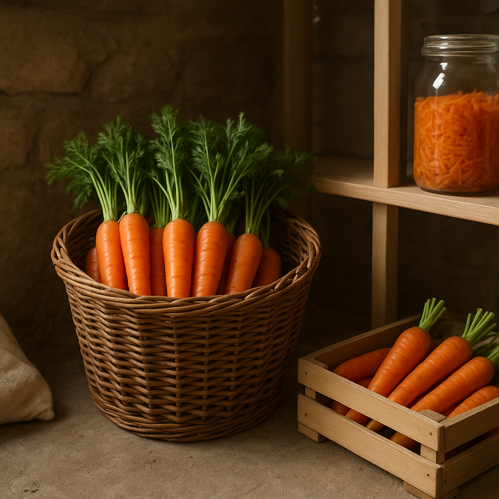 Правильное хранение моркови в погребе на зиму