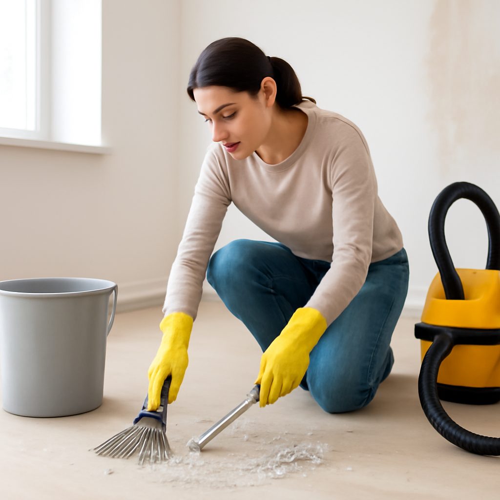 Эффективная уборка после ремонта: как убрать строительную пыль