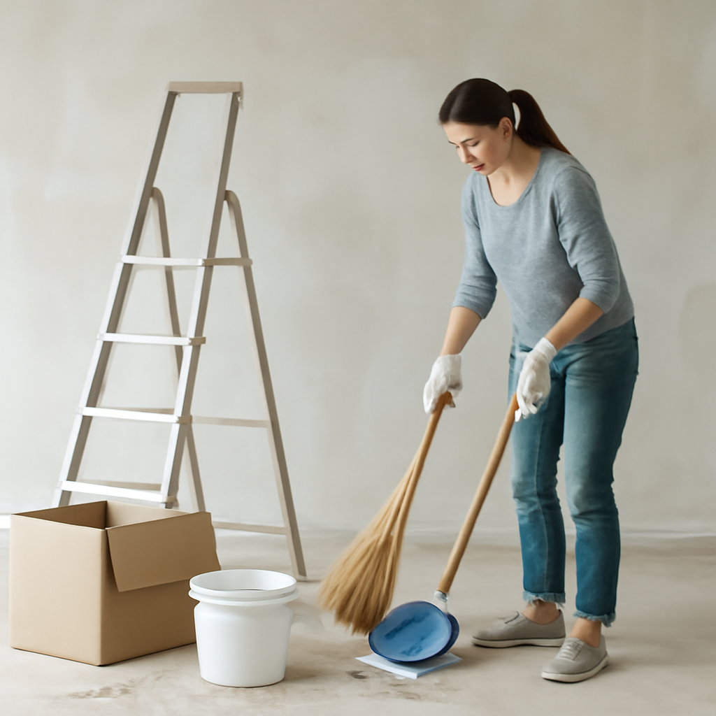 Уборка после ремонта своими руками: пошаговое руководство